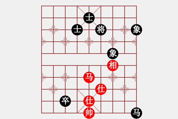 象棋棋譜圖片：B05 1 象3進(jìn)5 再馬2進(jìn)3 黑6士4進(jìn)5 紅6馬七進(jìn)六 495 - 步數(shù)：150 