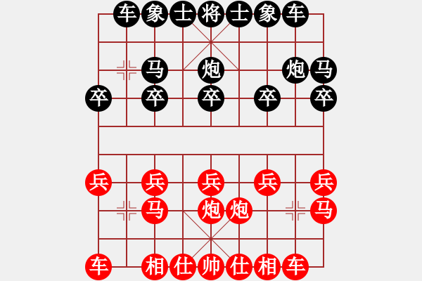 象棋棋谱图片：小斯龙(9级)-负-铜陵断刀(6段) - 步数：10 