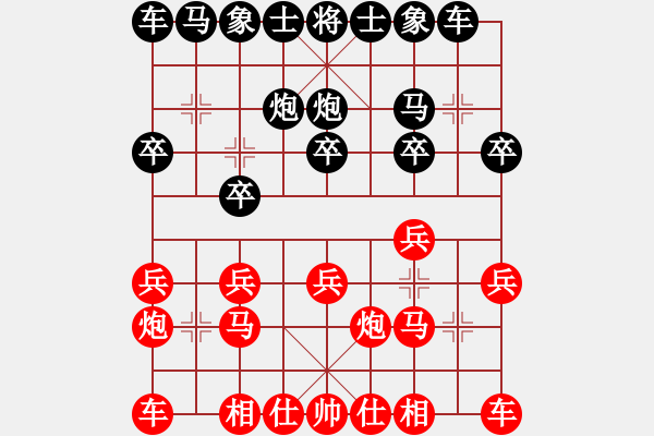 象棋棋譜圖片：仙居-柯漢飛VS彎弓射大雕(2019 5 21) - 步數(shù)：10 