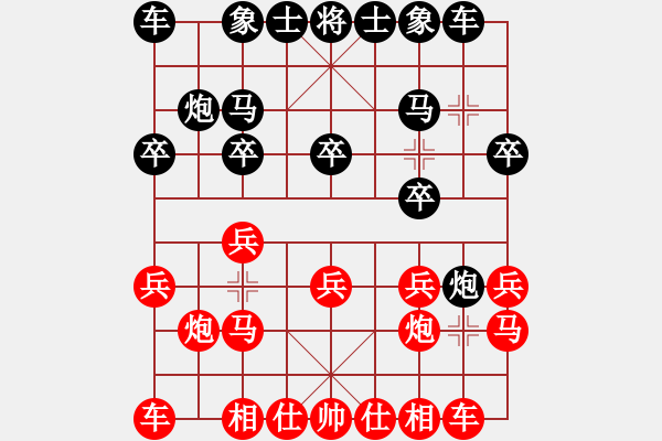 象棋棋譜圖片：74屆大興月賽1高慶偉先勝邢建華44 - 步數(shù)：10 