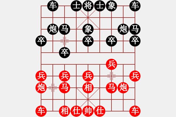 象棋棋譜圖片：第七輪貴州陳柳剛先勝臺灣郭勝文 - 步數(shù)：10 