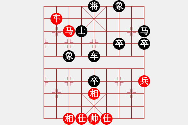 象棋棋譜圖片：毛振海紅負(fù)杜永平【仙人指路轉(zhuǎn)左中炮對卒底炮飛左象】｛注｝ - 步數(shù)：60 