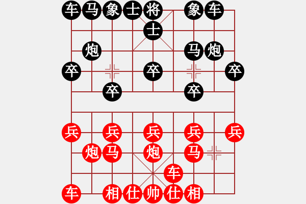 象棋棋譜圖片：橫才俊儒[292832991] -VS- 南山客[1479180239]（越殂代皰） - 步數(shù)：10 