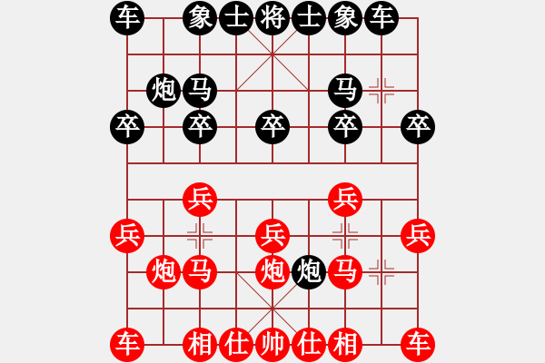 象棋棋譜圖片：例會練習 - 步數(shù)：10 