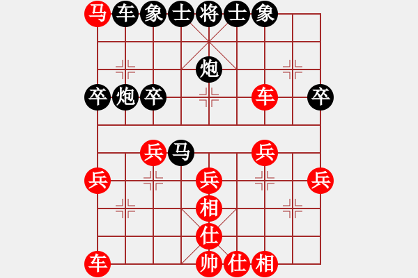 象棋棋譜圖片：例會練習 - 步數(shù)：40 