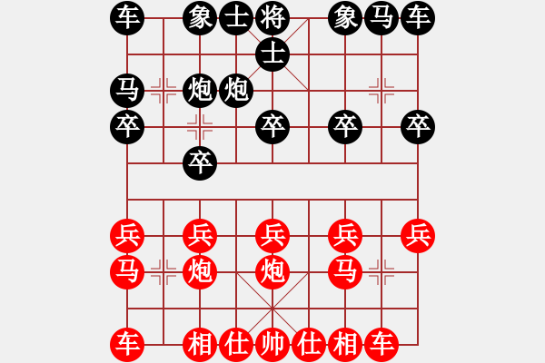 象棋棋譜圖片：2015.8.22.6櫻南村先和1.pgn - 步數(shù)：10 