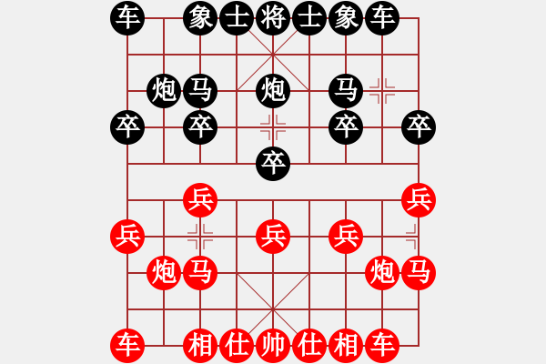 象棋棋譜圖片：天天象棋好友對戰(zhàn)：賈永祿【8-2】（先負）賈廣智【7-3】 - 步數(shù)：10 