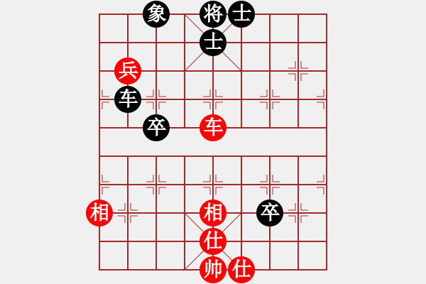 象棋棋譜圖片：天涯刀客(無極)-和-看人下棋(5f) - 步數(shù)：100 