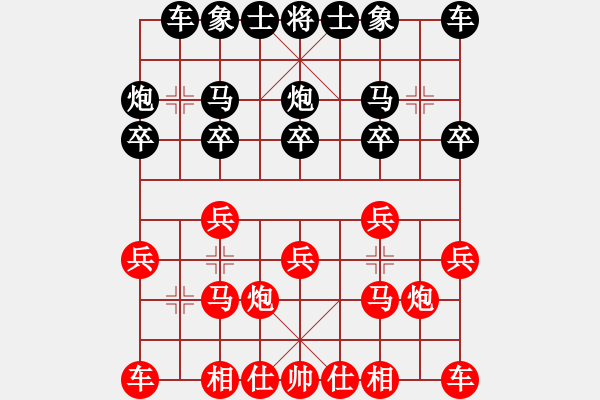 象棋棋譜圖片：盤頭馬再勝歐陽：頂雙馬意外得勢(shì) 馬奔槽鎖定勝局 - 步數(shù)：10 