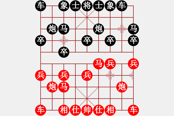 象棋棋譜圖片：楊軍 先負(fù) 劉憲忠 - 步數(shù)：10 