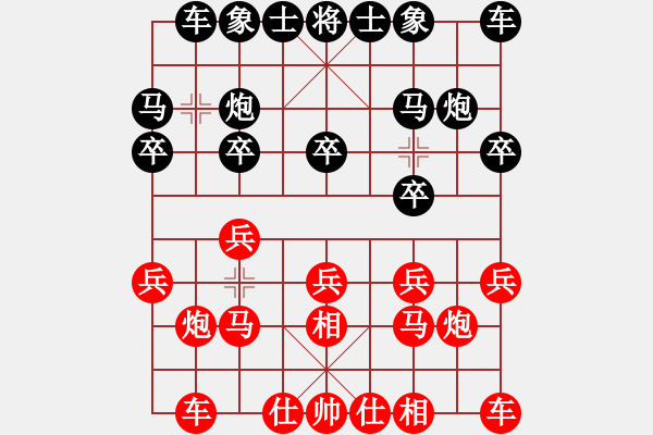 象棋棋譜圖片：嘴角揚揚[50129759] -VS- 大純子[2918744101] - 步數(shù)：10 