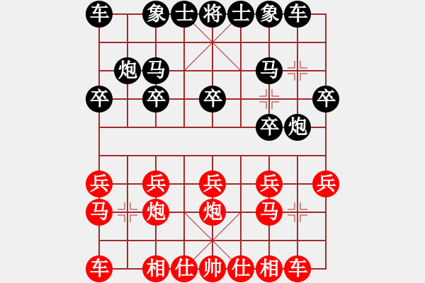 象棋棋譜圖片：阮黃燕 先勝 詹惠媄 - 步數(shù)：10 