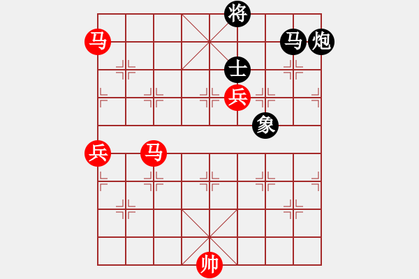 象棋棋譜圖片：棋局-2ak249P N - 步數(shù)：100 