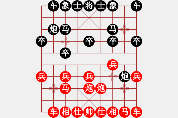 象棋棋譜圖片：俊峰[669302313] -VS- 棋協(xié)大師董紫鳶[430231137] - 步數(shù)：10 