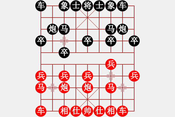 象棋棋譜圖片：feir 名劍之天龍 - 步數(shù)：10 