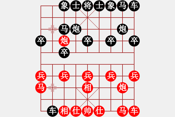 象棋棋譜圖片：櫻落吻離別(5級)-勝-安宜棋俠(5級) - 步數(shù)：10 