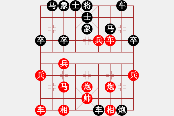 象棋棋譜圖片：2022.8.13.16五分鐘后勝高棄兵 - 步數：30 