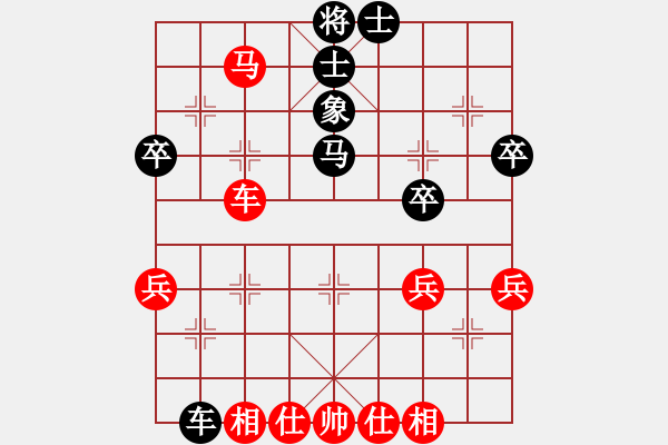 象棋棋譜圖片：改時間贏棋可恥[219329] -VS- 你會喜歡的[387775643] - 步數(shù)：47 