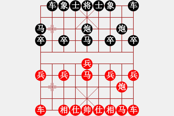 象棋棋譜圖片：人機(jī)對戰(zhàn) 2024-11-7 20:48 - 步數(shù)：10 