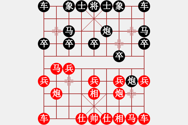 象棋棋譜圖片：飛刃(9段)-和-名劍之天龍(9段) - 步數(shù)：10 