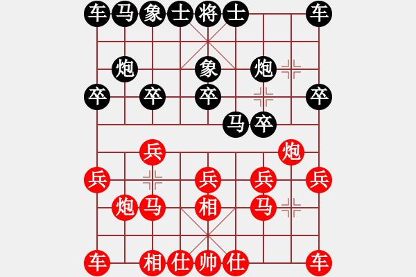 象棋棋譜圖片：成都隱士(9段)-勝-sxwjm(4段) - 步數(shù)：10 