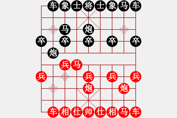 象棋棋譜圖片：武當(dāng)趙紅(1段)-勝-豪情天縱(1段) - 步數(shù)：10 