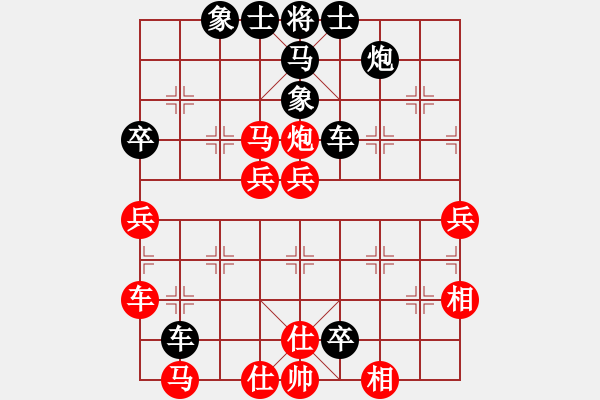 象棋棋譜圖片：桂林將帥(8段)-勝-彩霸周小平(3段)中炮過河車互進(jìn)七兵對(duì)屏風(fēng)馬平炮兌車 紅進(jìn)中兵對(duì)黑馬3退5 - 步數(shù)：60 