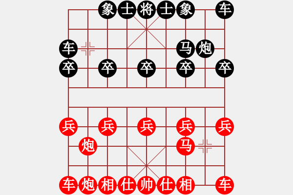 象棋棋譜圖片：人機(jī)對(duì)戰(zhàn) 2024-7-22 15:57 - 步數(shù)：10 