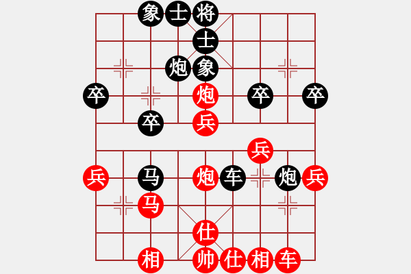 象棋棋谱图片：孙勇宏先和候文博.pgn - 步数：33 