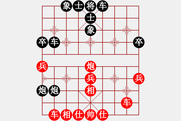 象棋棋譜圖片：去棋中論壇(月將)-勝-小熊貓瞇(9段) - 步數(shù)：40 