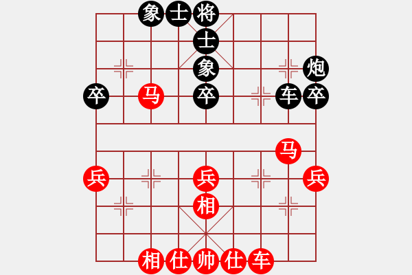 象棋棋譜圖片：葉騰(6弦)-勝-bbboy002(6弦) - 步數(shù)：40 