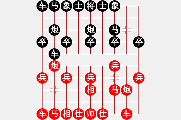 象棋棋譜圖片：玄機(jī)逸士 先勝 凌天 - 步數(shù)：10 