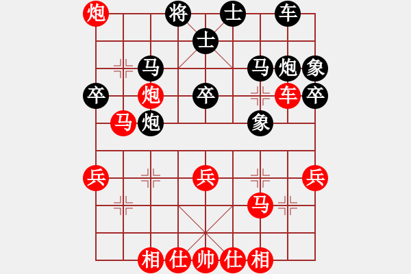 象棋棋譜圖片：2022.10.5.2五分鐘先負五七炮進三兵對屏風馬進3卒超時 - 步數(shù)：40 