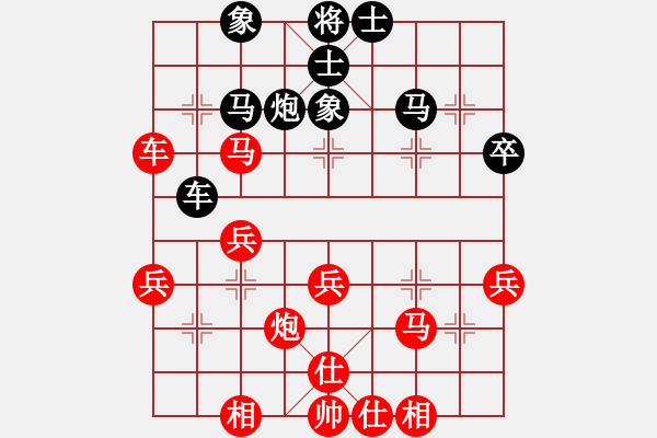 象棋棋譜圖片：弈度玄子[紅] -VS- 少年古惑仔_殺通街[黑] - 步數(shù)：50 