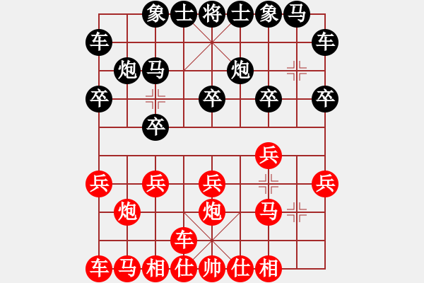 象棋棋譜圖片：《較量局形，比拼意志！》genmed【先負(fù)】寧波戚文卿(2015-4-15弈于大師網(wǎng)高級(jí)棋室) - 步數(shù)：10 