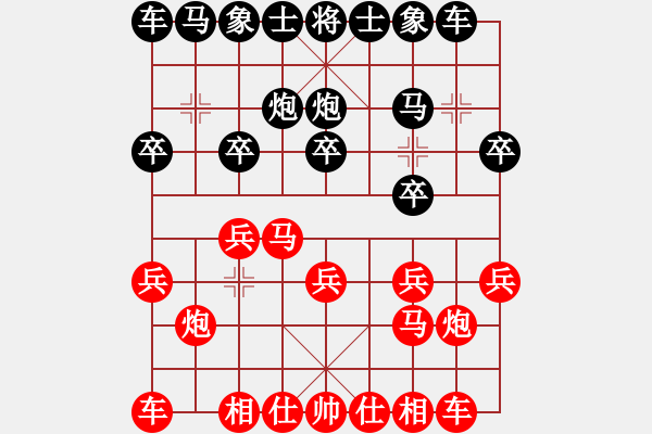 象棋棋譜圖片：烽火先負(fù)雷霆 網(wǎng)絡(luò)比賽 - 步數(shù)：10 