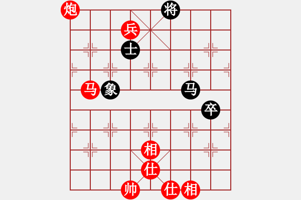 象棋棋譜圖片：棋局-3 3pR 4 - 步數(shù)：100 