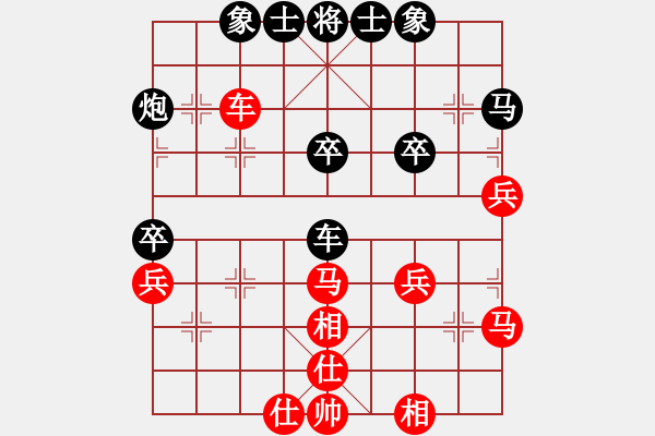 象棋棋譜圖片：浪里分不清歡笑悲憂 和 吾眀勢(shì) - 步數(shù)：40 