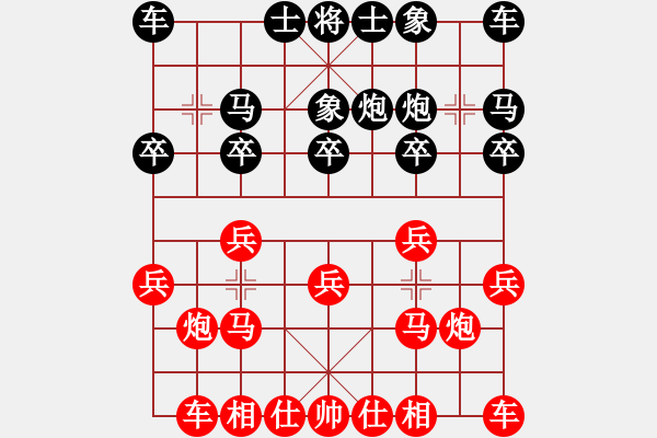 象棋棋譜圖片：溧陽隊 秦春涌 勝 錫山隊 楊鑫偉 - 步數(shù)：10 