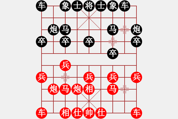 象棋棋譜圖片：駿馬奔馳(3段)-勝-江南弈迷(3段) - 步數(shù)：10 