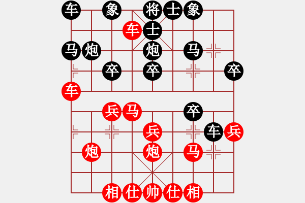 象棋棋譜圖片：順炮橫車破直車用馬005 - 步數(shù)：0 