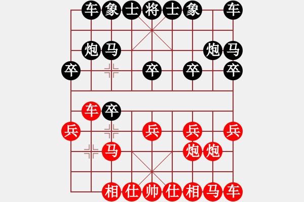 象棋棋譜圖片：xmzwkqer(3段)-勝-石室棋迷(2段) - 步數(shù)：10 