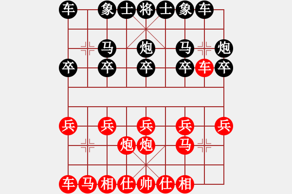 象棋棋譜圖片：萬軍先付劉宇 - 步數(shù)：10 