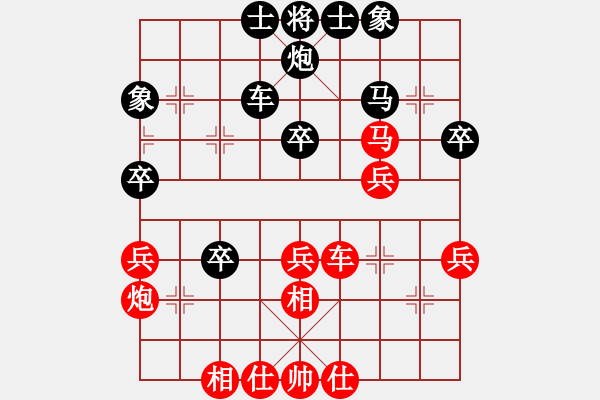 象棋棋譜圖片：隨風(fēng)飄錢(qián)(6段)-負(fù)-千方百計(jì)(3段) - 步數(shù)：40 