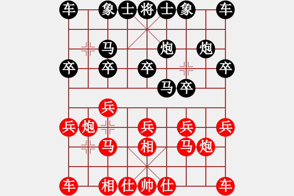 象棋棋譜圖片：芬蘭三隊 竇禹順 負(fù) 德國一隊 烏韋 - 步數(shù)：10 