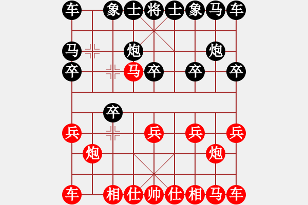 象棋棋譜圖片：往事笑忘[414322662] -VS- 吉祥如意[172653875] - 步數(shù)：10 