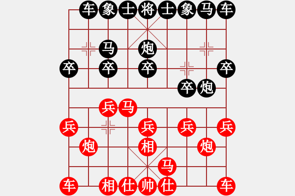 象棋棋譜圖片：千里共嬋娟[875658217] -VS- 曾露[1938515615] - 步數(shù)：10 