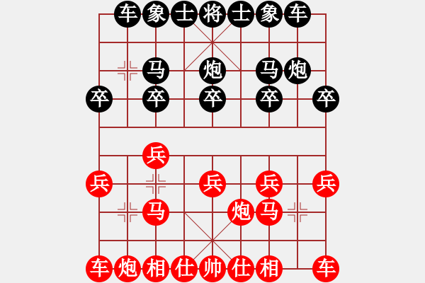 象棋棋譜圖片：2024－5－4提升自我VS安七限定 - 步數(shù)：10 