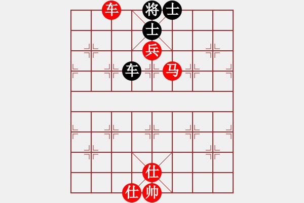 象棋棋譜圖片：31--1---車馬兵雙仕例勝車馬士象全 (1) - 步數(shù)：7 