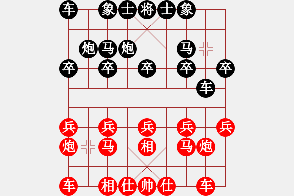 象棋棋譜圖片：第八輪重慶張福生先負重慶許文章 - 步數(shù)：10 